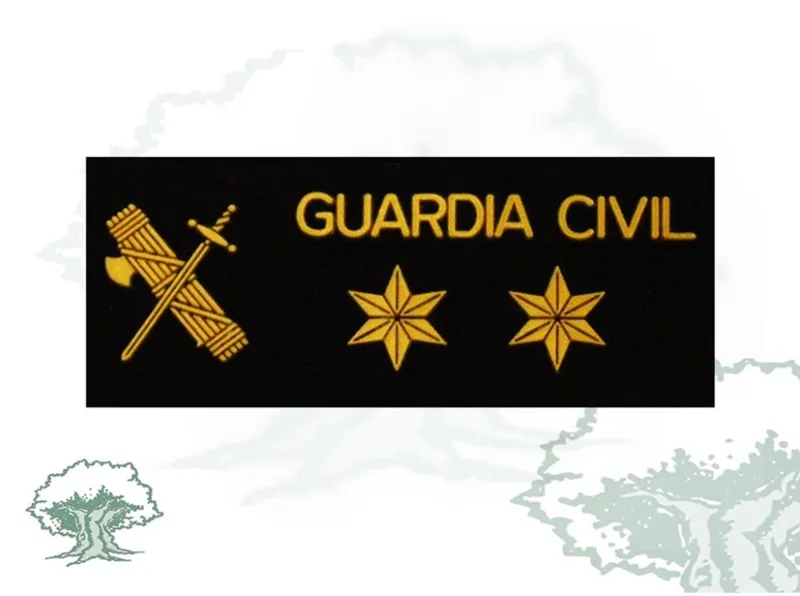 Galleta Teniente GRS Guardia Civil