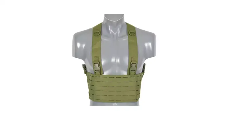 Chest Rig Laser-Cut · Verde / OD