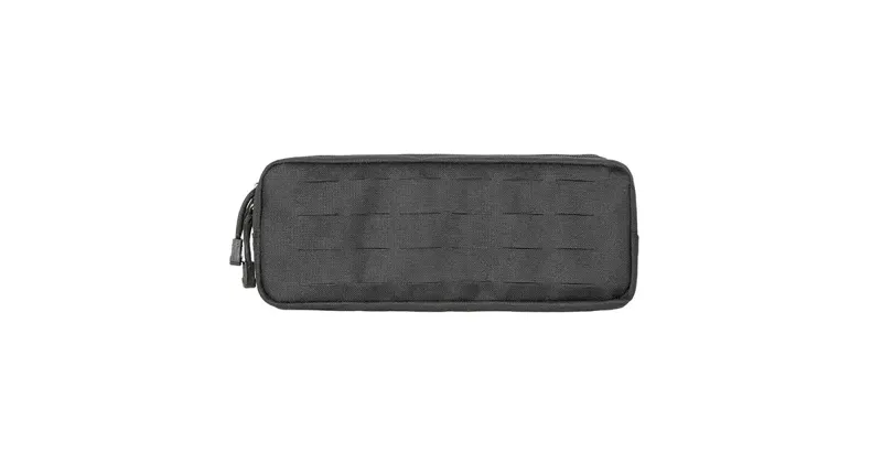 Horizontal General-Purpose Laser-Cut Pouch · Negro