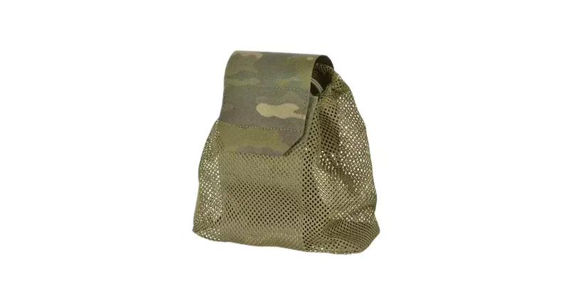 Cut Foldable Mesh Dump Pouch - MT