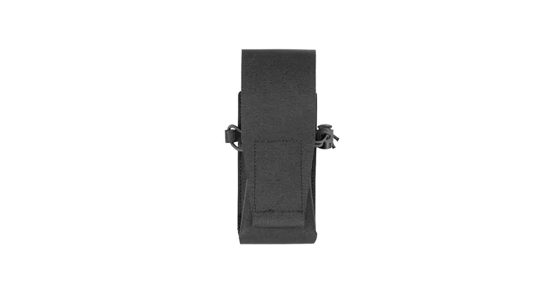 AR 2-MAGAZINE Pouch, Laser Cut · Negro