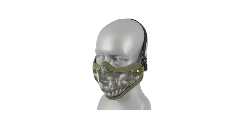 Steel Skull Mesh Mask · Verde / OD