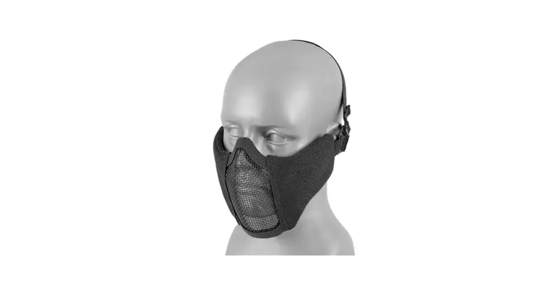 Low-Profile Mesh Mask · Negro