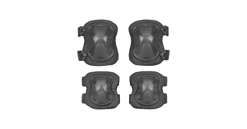 Knee and Elbow Pads Model C · Negro