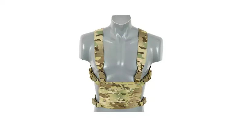 Lightweight Laser-Cut Chest Rig · Multicam