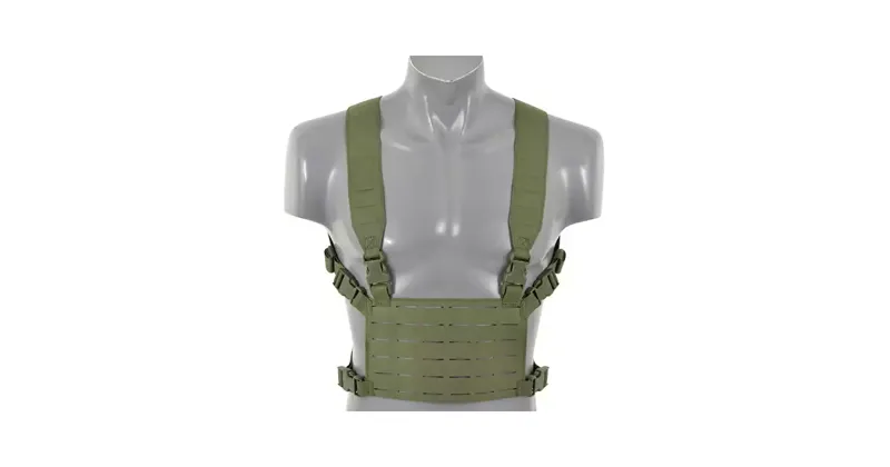 Lightweight Laser-Cut Chest Rig · Verde / OD