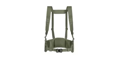 Patrol Tactical Belt with Suspenders MOLLE, Laser Cut