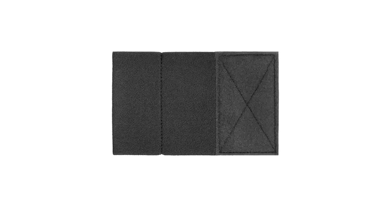 Dual Tourniquet Holder, Side By Side Version · Negro