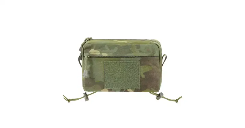 Two-Pocket Utility Pouch with Mounting Panel, Laser Cut - MT
