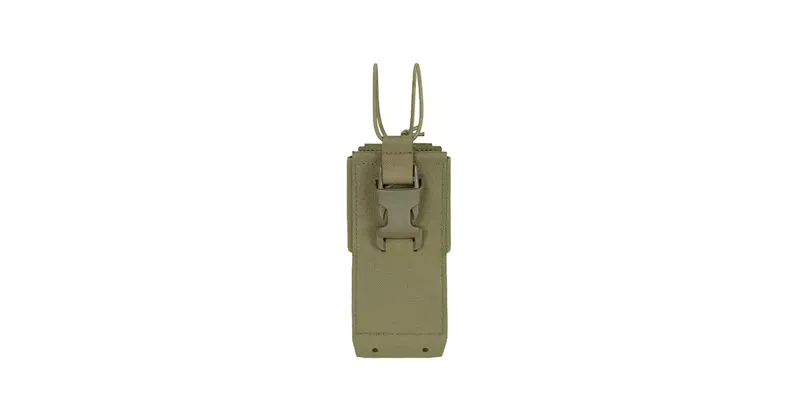 Open-Top Laser Cut Radio Pouch · Verde / OD