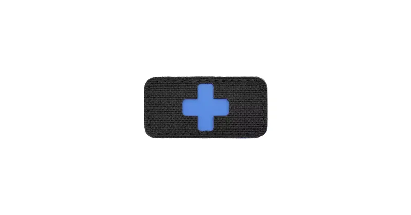 Cut Medic Cross Patch · Azul