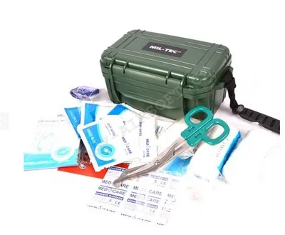 Lékárnička Vybavená Camping Ve Vodotěstném Boxu - Army Shop - Mil-Tec
