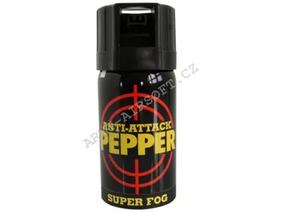 Obranný Pepřový Sprej Anti-Attack OC FOG - 20ml, 40ml Obrana - TW1000