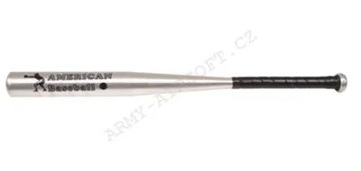 Pálka Baseballová Hliník 76 cm Stříbrná - Obrana - MFH