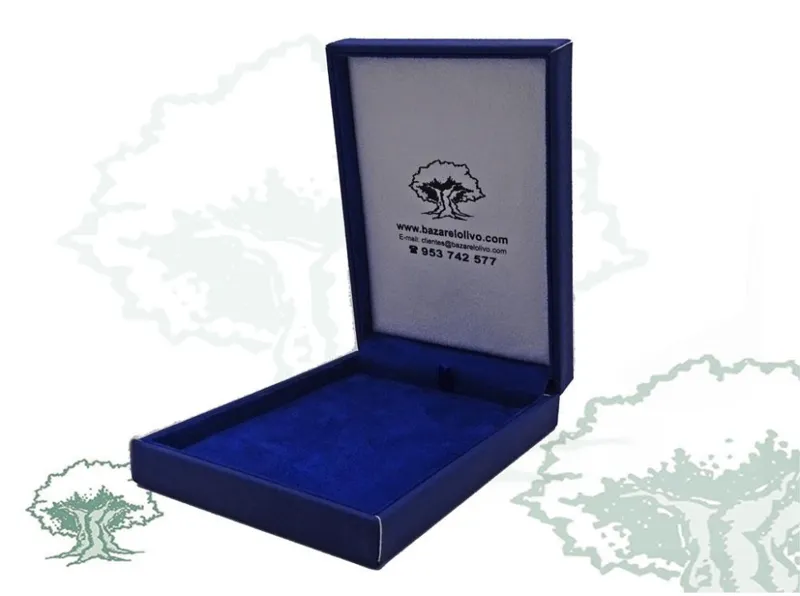 Estuche Terciopelo · Azul