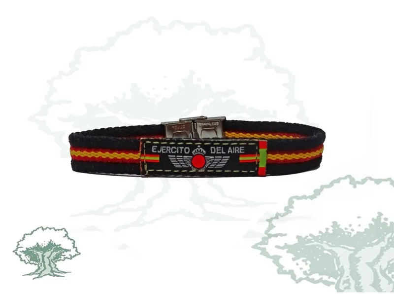 Pulsera Ejército del Aire de Lona
