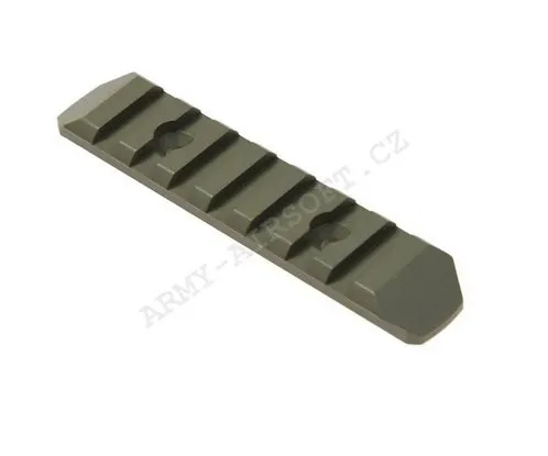 KeyMod CNC Lišta 7 Pozic · Tan / FDE