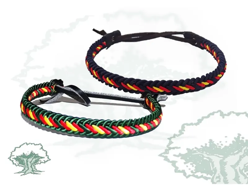 Pulsera España de Hilo