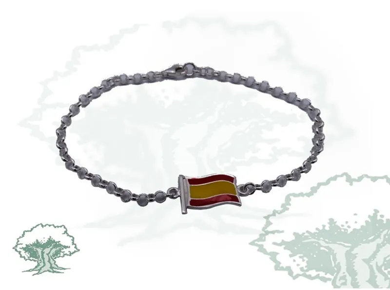 Pulsera España de · Plata