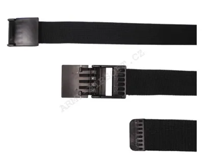 Opasek US Stealth 40 mm Černý - Maskáče - MFH