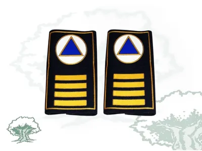 Hombreras Jefe de Servicio Protección Civil