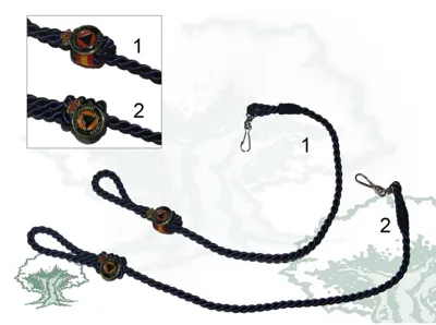 Cordón Silbato Protección Civil con Pin
