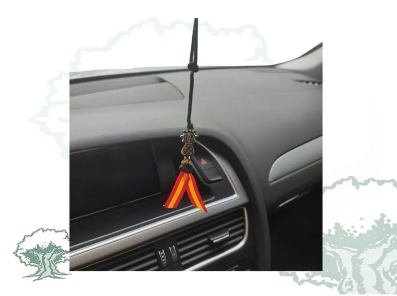 Colgante Virgen del Pilar para Coche