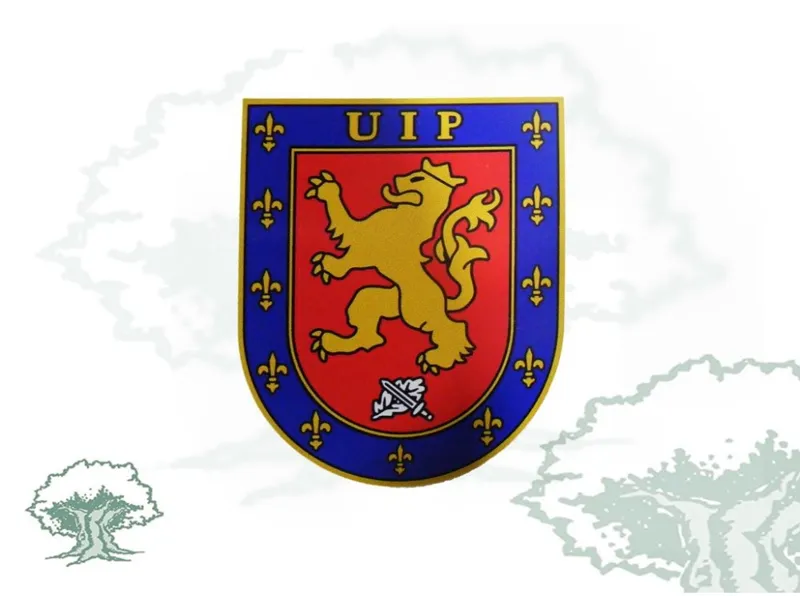 Pegatina UIP Policía Nacional
