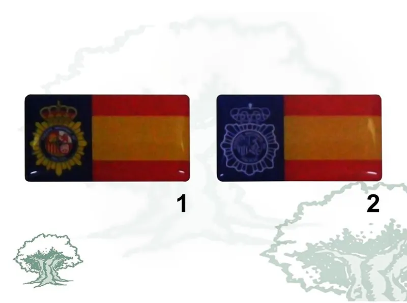 Pegatina Policía Nacional