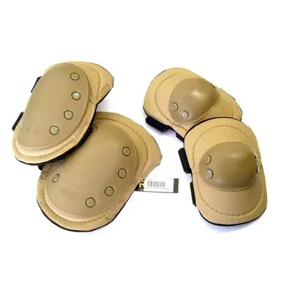 Set de Rodilleras y Coderas, Cierre por Velcro, Color Royal