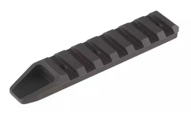 Kovová RIS Lišta Pro KeyMod 7 Pozic - Černá