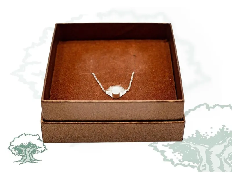 Cadena con Tricornio · Plata