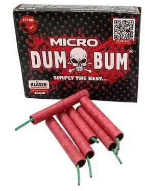 Pyrotechnika Petardy MICRO Dumbum 25KS - Klásek