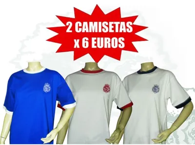Camiseta de Algodón Policía Nacional Bicolor Liquidación