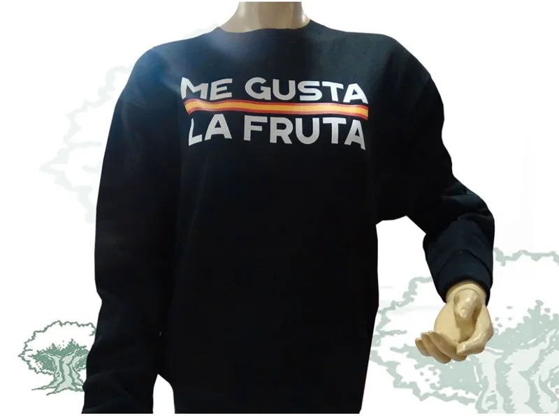 Sudadera Me Gusta la Fruta