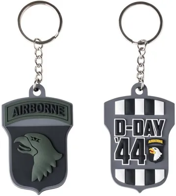 Klíčenka 101ST Airborne D-Day 3D PVC - Fostex