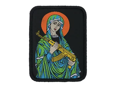 Parche en Tela con Velcro, Virgen del AK