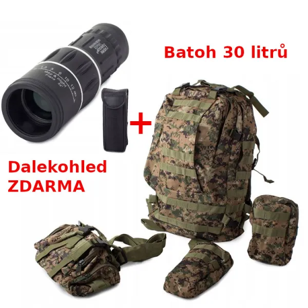 Taktický Batoh 48 L ACU Digital Forest