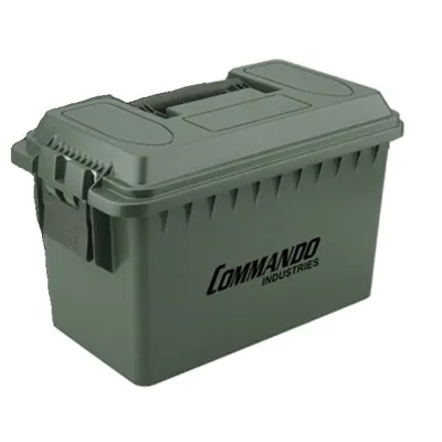 Bedna/Box Na Munici Ammo-Outdoor XL Plast Zelená - Commando