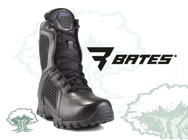 Bates Strike 8" Cremallera Waterproof