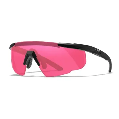 Brýle Střelecké Saber Advanced Černý Rám Vermillion Červená Skla - Wiley X
