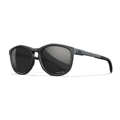 Brýle Střelecké Wx Bravo Captivate™ Černo/Šedý Rám Kouřová Skla - Wiley X