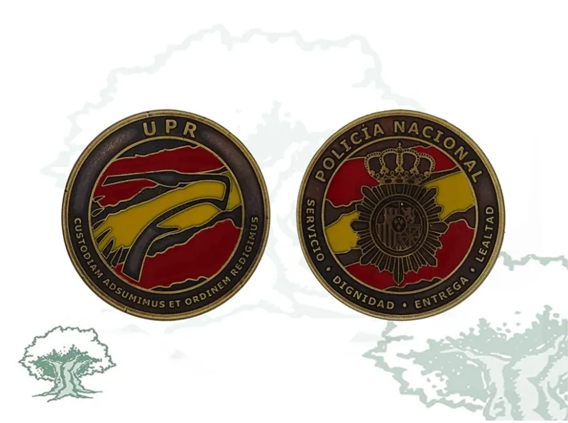 Moneda UPR Policía Nacional