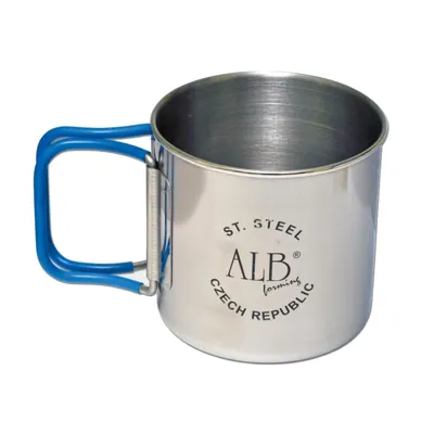 Hrnek Nerezový 0,4 L S Uchy - ALB