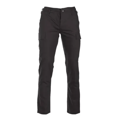 Kalhoty US BDU SLIM FIT Polní Rip-Stop ČERNÉ - Teesar