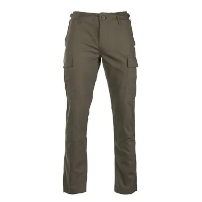 Kalhoty US BDU SLIM FIT Polní Rip-Stop Zelené - Teesar