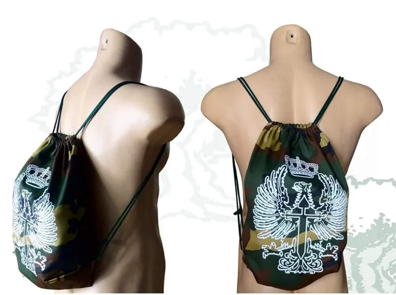 Mochila de Cuerda Ejercito Mimetizada