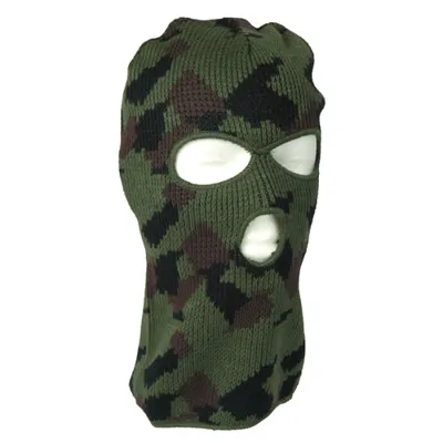 Kukla Balaclava Pletená Se 3 Otvory - Mil-Tec