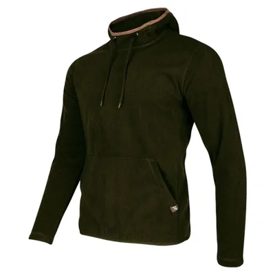 Mikina S Kapucí Country Fleece - Barva: Zelená -, Velikost: M - Jack Pyke
