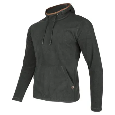 Mikina S Kapucí Country Fleece ŠEDÁ Charcoal - Barva: ŠEDÁ -, Velikost: M - Jack Pyke